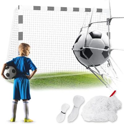 Neo-Sport fotbollsnät – fotbollsmågnät – robust – ersättningsnät – 180 x 120 x 60 cm Neo-Sport fotbollsnät – fotbollsmågnät – robust – ersättningsnät – 180 x 120 x 60 cm