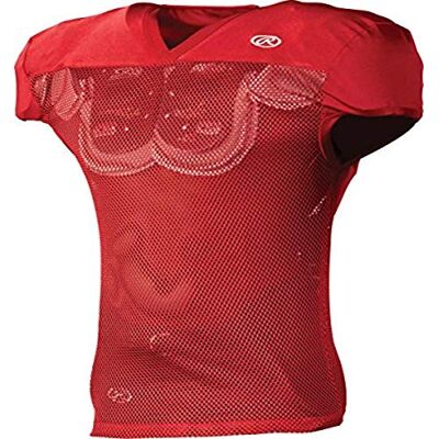 Rawlings Premium Pro Cut Mesh Träningströja för amerikansk fotboll för män, vuxenstorlekar, flera färger Rawlings Premium Pro Cut Mesh Träningströja för amerikansk fotboll för män, vuxenstorlekar, flera färger