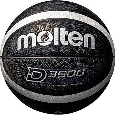 Molten BD3500 Basketboll, Black/Silver (Glossy Finish), 6 Molten BD3500 Basketboll, Black/Silver (Glossy Finish), 6