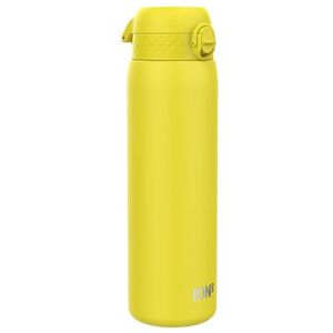 Ion8 Vattenflaska - 1200ml - Rostfritt stål - Gul - Vattenflaska Ion8 Vattenflaska - 1200ml - Rostfritt stål - Gul - Vattenflaska