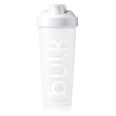 Bulk ikonisk proteinskakare flaska, med tråd mixerboll, proteinshaker, pärlvit, 750 ml Bulk ikonisk proteinskakare flaska, med tråd mixerboll, proteinshaker, pärlvit, 750 ml