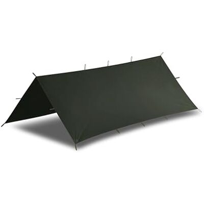 Helikon-Tex Helikonälsare, SuperTarp Small – polyester ripstop tarp/presenning – olivgrön – utomhus bushcraft jakt överlevnad Helikon-Tex Helikonälsare, SuperTarp Small – polyester ripstop tarp/presenning – olivgrön – utomhus bushcraft jakt överlevnad