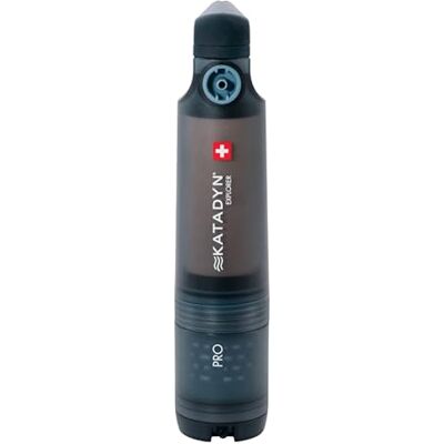 KATADYN Explorer Pro utomhusvattenfilter 3-stegs filtreringsteknik för camping, vandring, expeditioner, resor och överlevnad utomhus upp till 20 000 liter KATADYN Explorer Pro utomhusvattenfilter 3-stegs filtreringsteknik för camping, vandring, expeditioner, resor och överlevnad utomhus upp till 20 000 liter
