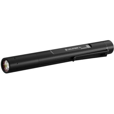 Ledlenser P4 LED-ficklampa, 180 lm, 90 m, IP54, 23 h, lätt – kompakt med klämmor för verkstad, garage, inspektion Ledlenser P4 LED-ficklampa, 180 lm, 90 m, IP54, 23 h, lätt – kompakt med klämmor för verkstad, garage, inspektion