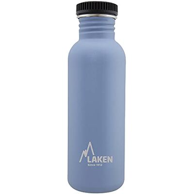 LAKEN stainless simbi bhodhoro ine dema tambo uye 750ml muromo plug, bhuruu LAKEN stainless simbi bhodhoro ine dema tambo uye 750ml muromo plug, bhuruu