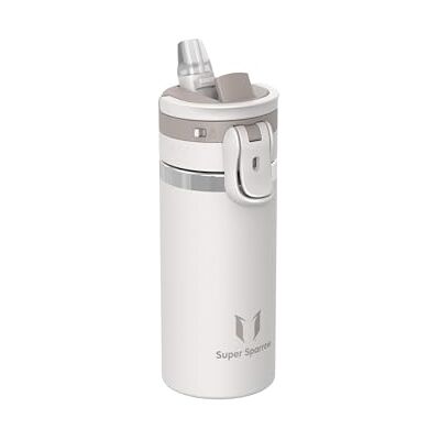 Super Sparrow Sparrow Isolerad Vattenflaska Barn 500ml TouchFlow Metall Vattenflaskor med Sugrör BPA-Fri Rostfri Ståltermos, Läckagesäker, Ergonomisk One-Tap för Sport, Gym, Resa Super Sparrow Sparrow Isolerad Vattenflaska Barn 500ml TouchFlow Metall Vattenflaskor med Sugrör BPA-Fri Rostfri Ståltermos, Läckagesäker, Ergonomisk One-Tap för Sport, Gym, Resa