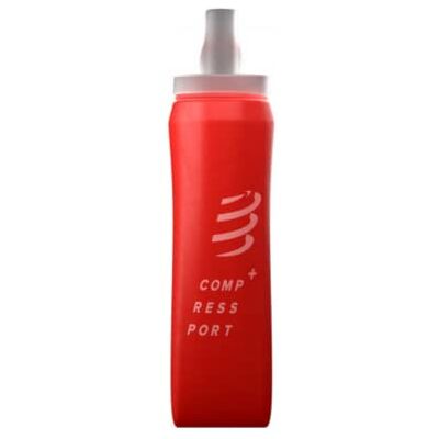 COMPRESSPORT ErgoFlask 300 mL flexibel flaska för traiinsats, röd, 300 ml COMPRESSPORT ErgoFlask 300 mL flexibel flaska för traiinsats, röd, 300 ml