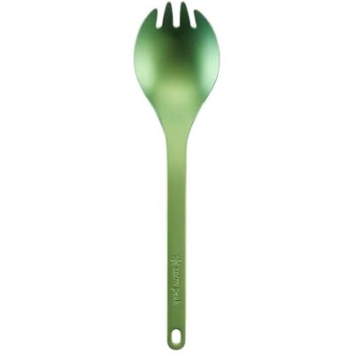 Snow Peak Titanium Spork, Green Snow Peak Titanium Spork, Green