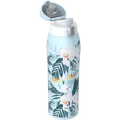 Super Sparrow isolerad vattenflaska – resemugg – 750 ml – vattenflaskor i rostfritt stål – BPA-fria – läckagesäkra metallflaskor – inkluderar 2 lock, sugrörslock och piplock Super Sparrow isolerad vattenflaska – resemugg – 750 ml – vattenflaskor i rostfritt stål – BPA-fria – läckagesäkra metallflaskor – inkluderar 2 lock, sugrörslock och piplock