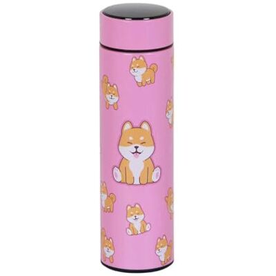 Oh My Pop! Oh My Pop Shiba-Block Smart Flaska, Rosa, 500 ml Oh My Pop! Oh My Pop Shiba-Block Smart Flaska, Rosa, 500 ml