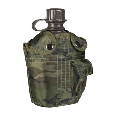 Mil-Tec Unisex – vuxen flaska-14505020 flaska, transparent, en storlek Mil-Tec Unisex – vuxen flaska-14505020 flaska, transparent, en storlek