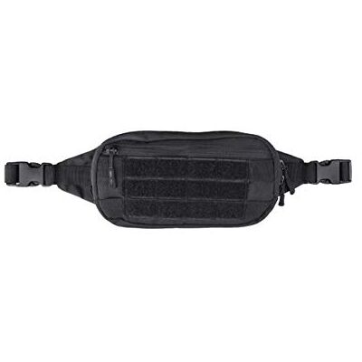 Mil-Tec Molle midjeväska, svart, svart, Einheitsgröße Mil-Tec Molle midjeväska, svart, svart, Einheitsgröße