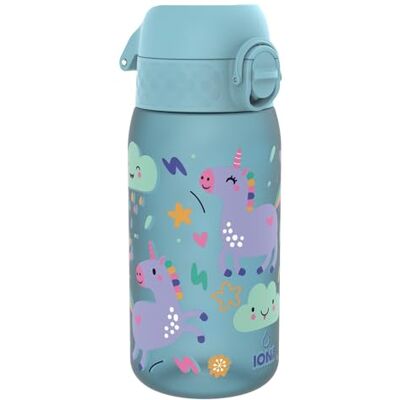 Ion8 Vattenflaska För Barn, 350 ml/12 oz, Läcksäker, Lätt att Öppna, Säkert Lås, Diskmaskinssäker, BPA-fri, Bärhandtag, Enkel att Rengöra, Luktfri, Koldioxidneutral, Tryckt, Enhörningar Ion8 Vattenflaska För Barn, 350 ml/12 oz, Läcksäker, Lätt att Öppna, Säkert Lås, Diskmaskinssäker, BPA-fri, Bärhandtag, Enkel att Rengöra, Luktfri, Koldioxidneutral, Tryckt, Enhörningar
