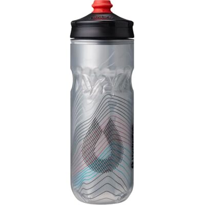 HydraPak Polar Bottle – Polar Surge isolerad cykelvattenflaska – högt flöde, klämflaska för cykling och sport (stigning silver, 600 ml) HydraPak Polar Bottle – Polar Surge isolerad cykelvattenflaska – högt flöde, klämflaska för cykling och sport (stigning silver, 600 ml)