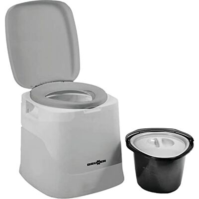 BRUNNER EIMERTOILETTE OPTILOO 0402030N Campingtoalette, Grå, 47 x 42 x 43 cm BRUNNER EIMERTOILETTE OPTILOO 0402030N Campingtoalette, Grå, 47 x 42 x 43 cm