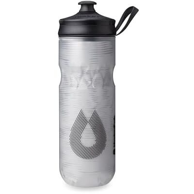 HydraPak Polar Bottle – Polar Sport Isolerad Vattenflaska – BPA-fri, sport och cykel klämflaska med handtag (Pulse White, 600 ml/20 oz) HydraPak Polar Bottle – Polar Sport Isolerad Vattenflaska – BPA-fri, sport och cykel klämflaska med handtag (Pulse White, 600 ml/20 oz)