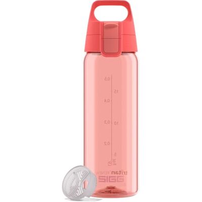 Sigg Tritan vattenflaska – Total Color ONE Watermelon – lämplig för kolsyrade drycker – diskmaskinssäker – läckagesäker – lätt – BPA-fri – rosa – 0,6 l Sigg Tritan vattenflaska – Total Color ONE Watermelon – lämplig för kolsyrade drycker – diskmaskinssäker – läckagesäker – lätt – BPA-fri – rosa – 0,6 l