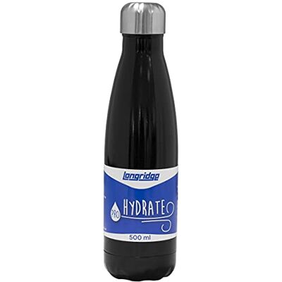 Longridge 's Hydrate 500 ml drycker flaska vatten, blå Longridge 's Hydrate 500 ml drycker flaska vatten, blå