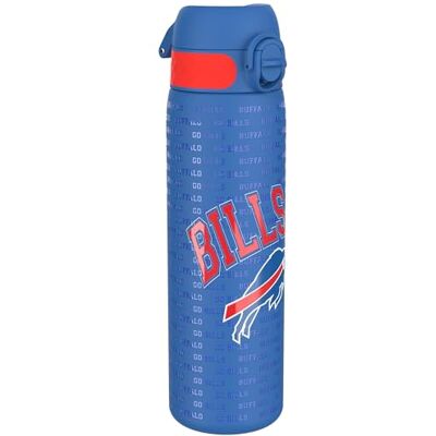 Ion8 NFL Buffalo Bills Lätt Vattenflaska I Stål, 600 ml/20 oz, Ej Isolerad, Läckagesäker, Lätt Att Öppna, Säker Låsning, Diskmaskinssäker, Fällbart Lock, Passar Mugghållare, Lätt att Rengöra Ion8 NFL Buffalo Bills Lätt Vattenflaska I Stål, 600 ml/20 oz, Ej Isolerad, Läckagesäker, Lätt Att Öppna, Säker Låsning, Diskmaskinssäker, Fällbart Lock, Passar Mugghållare, Lätt att Rengöra