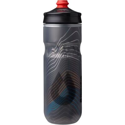 HydraPak Polar Surge Cykelflaska – Vattenflaska med högt flöde, för cykling och sport (svart, 20 oz) HydraPak Polar Surge Cykelflaska – Vattenflaska med högt flöde, för cykling och sport (svart, 20 oz)