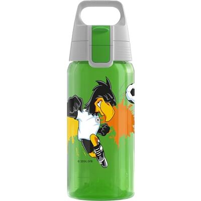 Sigg – vattenflaska för barn – Viva One DPF Paule – lämplig för kolsyrade drycker – läckagesäker – diskmaskinssäker – BPA-fri – sport – grön – 0,5 l Sigg – vattenflaska för barn – Viva One DPF Paule – lämplig för kolsyrade drycker – läckagesäker – diskmaskinssäker – BPA-fri – sport – grön – 0,5 l