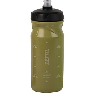 ZEFAL Sense Soft 65 vattenflaska, olivgrön, 650 ml ZEFAL Sense Soft 65 vattenflaska, olivgrön, 650 ml