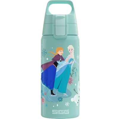 Sigg Isolerad vattenflaska för barn – Shield Therm ONE Frozen – lämplig för kolsyrade drycker – läckagesäker och lätt – BPA-fri – 0,5 l Sigg Isolerad vattenflaska för barn – Shield Therm ONE Frozen – lämplig för kolsyrade drycker – läckagesäker och lätt – BPA-fri – 0,5 l