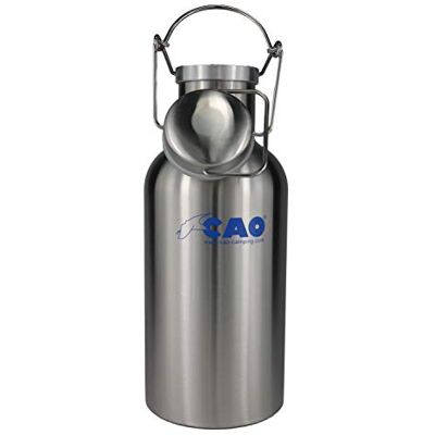 Cao Flaska med lock, 1,6 l, rostfritt stål, 27 cm, grå Cao Flaska med lock, 1,6 l, rostfritt stål, 27 cm, grå