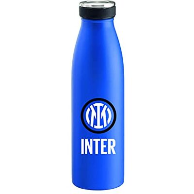 Inter I M New Logo Flaska Unisex Vuxen Vattenflaska 500 ml, Rostfritt stål Inter I M New Logo Flaska Unisex Vuxen Vattenflaska 500 ml, Rostfritt stål