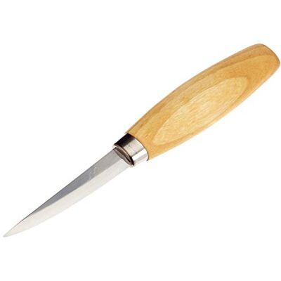 Morakniv Verktyg skårsniderikniv oljat björkträhandtag 3 lager, total längd: 19,2 cm Morakniv Verktyg skårsniderikniv oljat björkträhandtag 3 lager, total längd: 19,2 cm