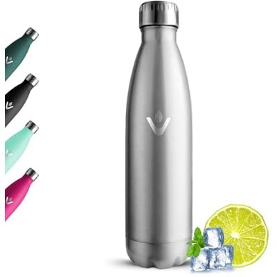 Grsta Dricksflaska Rostfritt StåL, Bpa-Fri Dricksflaska 500 Ml Barn, HåLler Sig Varm Och Kall, Kolsyrad Vattenflaska, LäCkagesäKer Termosflaska, Isolerad Flaska FöR Skola, Sport, Cykel Grsta Dricksflaska Rostfritt StåL, Bpa-Fri Dricksflaska 500 Ml Barn, HåLler Sig Varm Och Kall, Kolsyrad Vattenflaska, LäCkagesäKer Termosflaska, Isolerad Flaska FöR Skola, Sport, Cykel