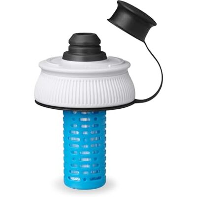 HydraPak Breakaway Filterlock – vattenfiltreringstillbehör, snabbt flöde, squeeze-flaskor för cykling och sport, perfekt för resor och nödvård HydraPak Breakaway Filterlock – vattenfiltreringstillbehör, snabbt flöde, squeeze-flaskor för cykling och sport, perfekt för resor och nödvård