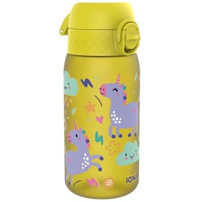 Ion8 Vattenflaska För Barn, 350 ml/12 oz, Läcksäker, Lätt att Öppna, Säkert Lås, Diskmaskinssäker, BPA-fri, Bärhandtag, Enkel att Rengöra, Luktfri, Koldioxidneutral, Tryckt, Enhörningar Ion8 Vattenflaska För Barn, 350 ml/12 oz, Läcksäker, Lätt att Öppna, Säkert Lås, Diskmaskinssäker, BPA-fri, Bärhandtag, Enkel att Rengöra, Luktfri, Koldioxidneutral, Tryckt, Enhörningar