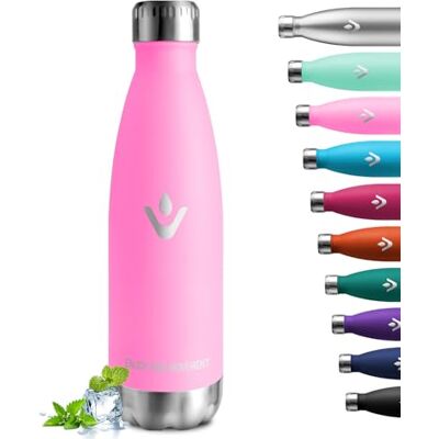 KollyKolla 750ml Termisk Vattenflaska, Återanvändbar vattenflaska, vattenflaska i rostfritt stål, dubbelvägg, BPA-fri, läckagesäker, termisk flaska för barn, skola, vuxen, sport, resor, camping KollyKolla 750ml Termisk Vattenflaska, Återanvändbar vattenflaska, vattenflaska i rostfritt stål, dubbelvägg, BPA-fri, läckagesäker, termisk flaska för barn, skola, vuxen, sport, resor, camping