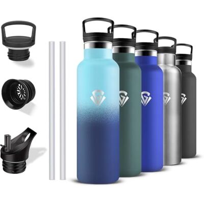 Grsta Termisk flaska, 500 ml vattenflaska, BPA-fri, vattenflaska med sugrör, läckagefri, barnflaska, håller sig varm i 12 timmar/kall 24 timmar, termosflaska för skolan, camping, kontor Grsta Termisk flaska, 500 ml vattenflaska, BPA-fri, vattenflaska med sugrör, läckagefri, barnflaska, håller sig varm i 12 timmar/kall 24 timmar, termosflaska för skolan, camping, kontor