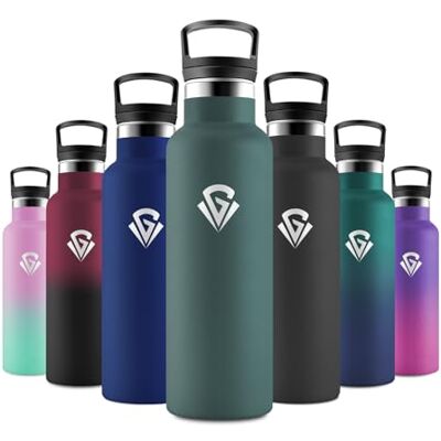JAPORIA 500 ml termisk flaska, BPA-fri, vattenflaska med sugrör, vattenflaska för kolsyrade drycker, läckagesäker, skola, vandring JAPORIA 500 ml termisk flaska, BPA-fri, vattenflaska med sugrör, vattenflaska för kolsyrade drycker, läckagesäker, skola, vandring