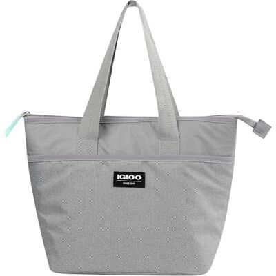 Igloo Print Essential Mini Kylväska 9L – kompakt isolerad kylväska grå för lunch, snacks & dryck – lätt portabel kylbag perfekt för jobb, skola, picknick & friluftsliv Igloo Print Essential Mini Kylväska 9L – kompakt isolerad kylväska grå för lunch, snacks & dryck – lätt portabel kylbag perfekt för jobb, skola, picknick & friluftsliv