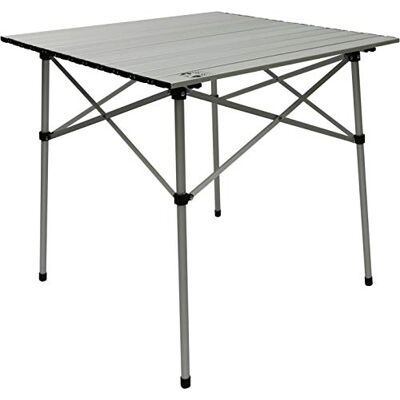 Cao Campingbord med hoprullbar bordsskiva av aluminiumplattor Cao Campingbord med hoprullbar bordsskiva av aluminiumplattor