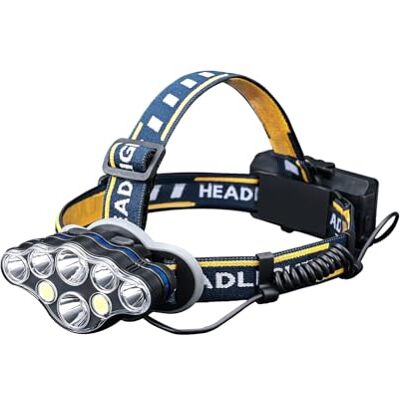 GRIFEMA GD303 Uppladdningsbar LED-ficklampa, 8 LED-ljuslägen, IPX45, vattentät och lätt, för nattlöpning, camping, fiske, vandring GRIFEMA GD303 Uppladdningsbar LED-ficklampa, 8 LED-ljuslägen, IPX45, vattentät och lätt, för nattlöpning, camping, fiske, vandring