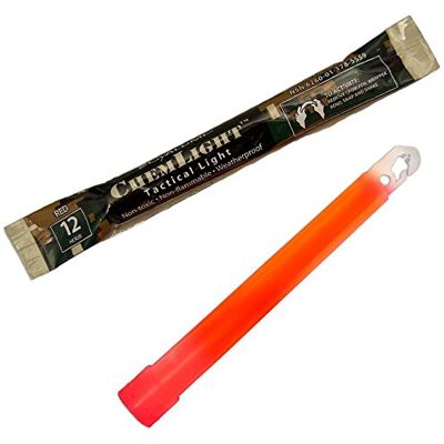 Cyalume ChemLight Military Grade Chemical Light Sticks, Red, 6 Long, 12 timmar duration (förpackning med 10) av Cyalume ChemLight Military Grade Chemical Light Sticks, Red, 6 Long, 12 timmar duration (förpackning med 10) av