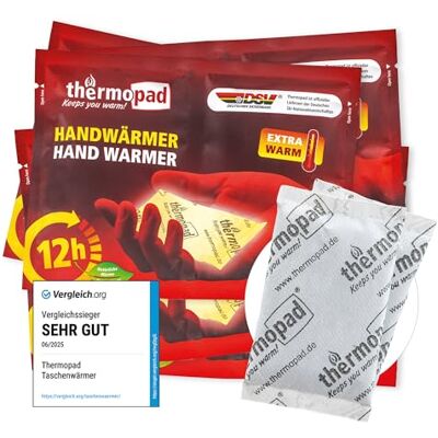 Thermopad - Handwärmer - Oxygenaktiverad - Upp till 12 timmars värme - Hand warmer Thermopad - Handwärmer - Oxygenaktiverad - Upp till 12 timmars värme - Hand warmer
