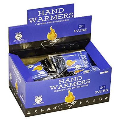 Longridge HEAT PAK Handvärmare (20 Par), Svart Longridge HEAT PAK Handvärmare (20 Par), Svart