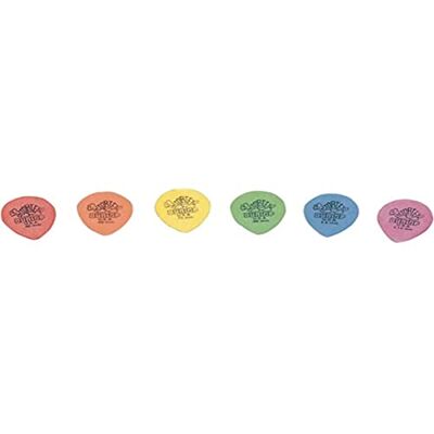 Dunlop Tortex Tear Drop, Présentoir de 216, 36 de chaque Dunlop Tortex Tear Drop, Présentoir de 216, 36 de chaque