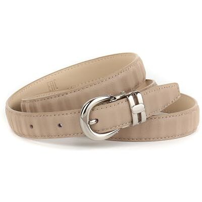 Crown dambälte modell 13H3D20 bälte, beige, 70, Beige, 70 Crown dambälte modell 13H3D20 bälte, beige, 70, Beige, 70