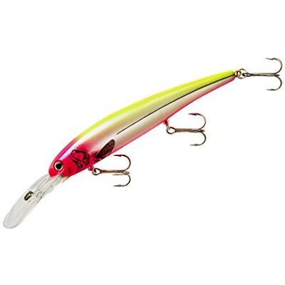 BANDIT LURES Bandit Walleye Minnow Jerkbait fiskedrag, 10 cm, 19 cm, 19 cm (5/8 oz), kokosgodis, djup (rullar till 27 tum) BANDIT LURES Bandit Walleye Minnow Jerkbait fiskedrag, 10 cm, 19 cm, 19 cm (5/8 oz), kokosgodis, djup (rullar till 27 tum)