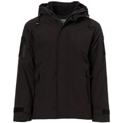 Mil-Tec unisex vuxen Gen.ii regnjacka med fleecefoder svart Jacka Mil-Tec unisex vuxen Gen.ii regnjacka med fleecefoder svart Jacka