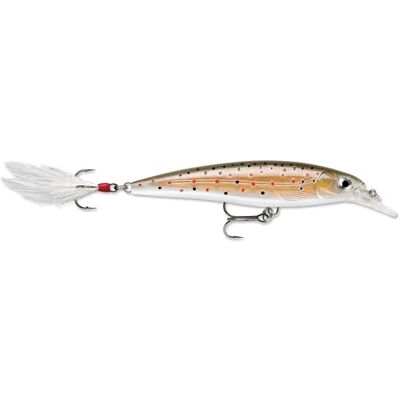 Rapala X-Rap bete med två nummer 10 krokar, 3-1,5 m simdjup, 6 cm storlek, brun öring Rapala X-Rap bete med två nummer 10 krokar, 3-1,5 m simdjup, 6 cm storlek, brun öring
