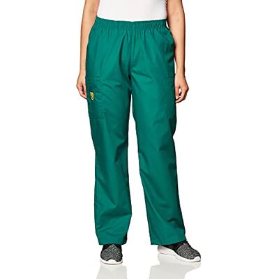 WINK Wonder kvinnors skrubbs Quebec helt elastisk lastbyxa, 2X, Hunter Green, 1 WINK Wonder kvinnors skrubbs Quebec helt elastisk lastbyxa, 2X, Hunter Green, 1