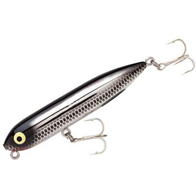 Heddon Zara Spook Ytbete – Legendariskt "Walk-the-Dog"-bete, Black Shiner, Zara Puppy (7 g), 7,6 cm Heddon Zara Spook Ytbete – Legendariskt "Walk-the-Dog"-bete, Black Shiner, Zara Puppy (7 g), 7,6 cm