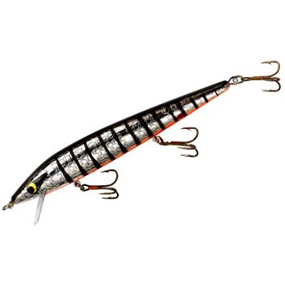 Smithwick Flytande Rattlin'' Rogue fiskedrag silver/svarta ränder 0,0-0,6 m vevdjup Smithwick Flytande Rattlin'' Rogue fiskedrag silver/svarta ränder 0,0-0,6 m vevdjup